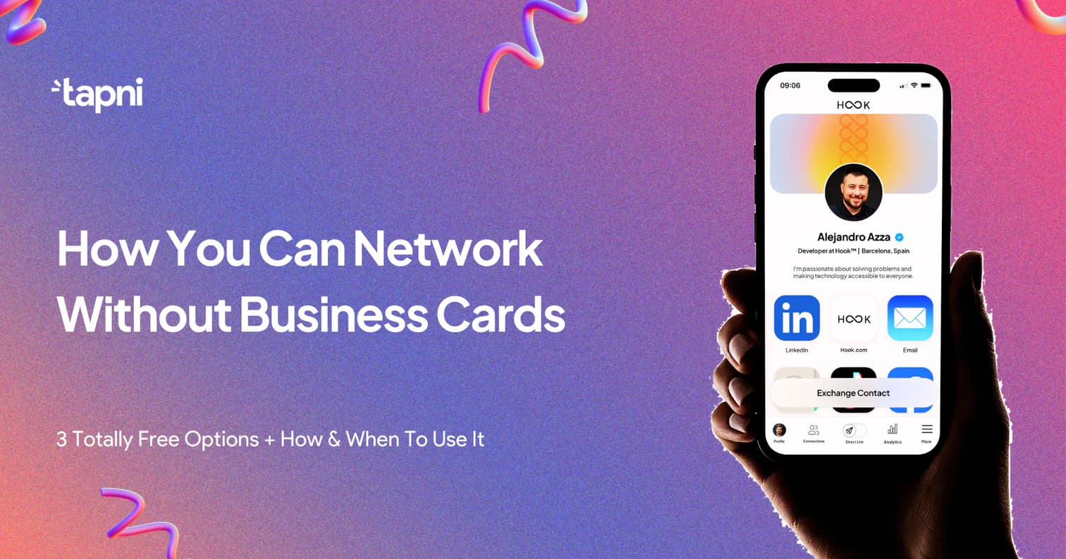 How To Network Without Business Cards