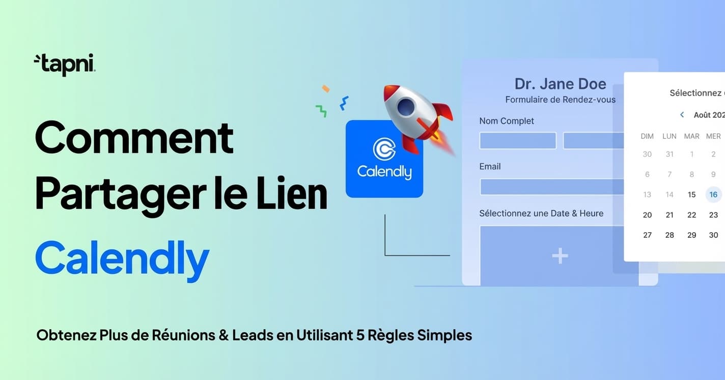 Comment Partager un Lien Calendly