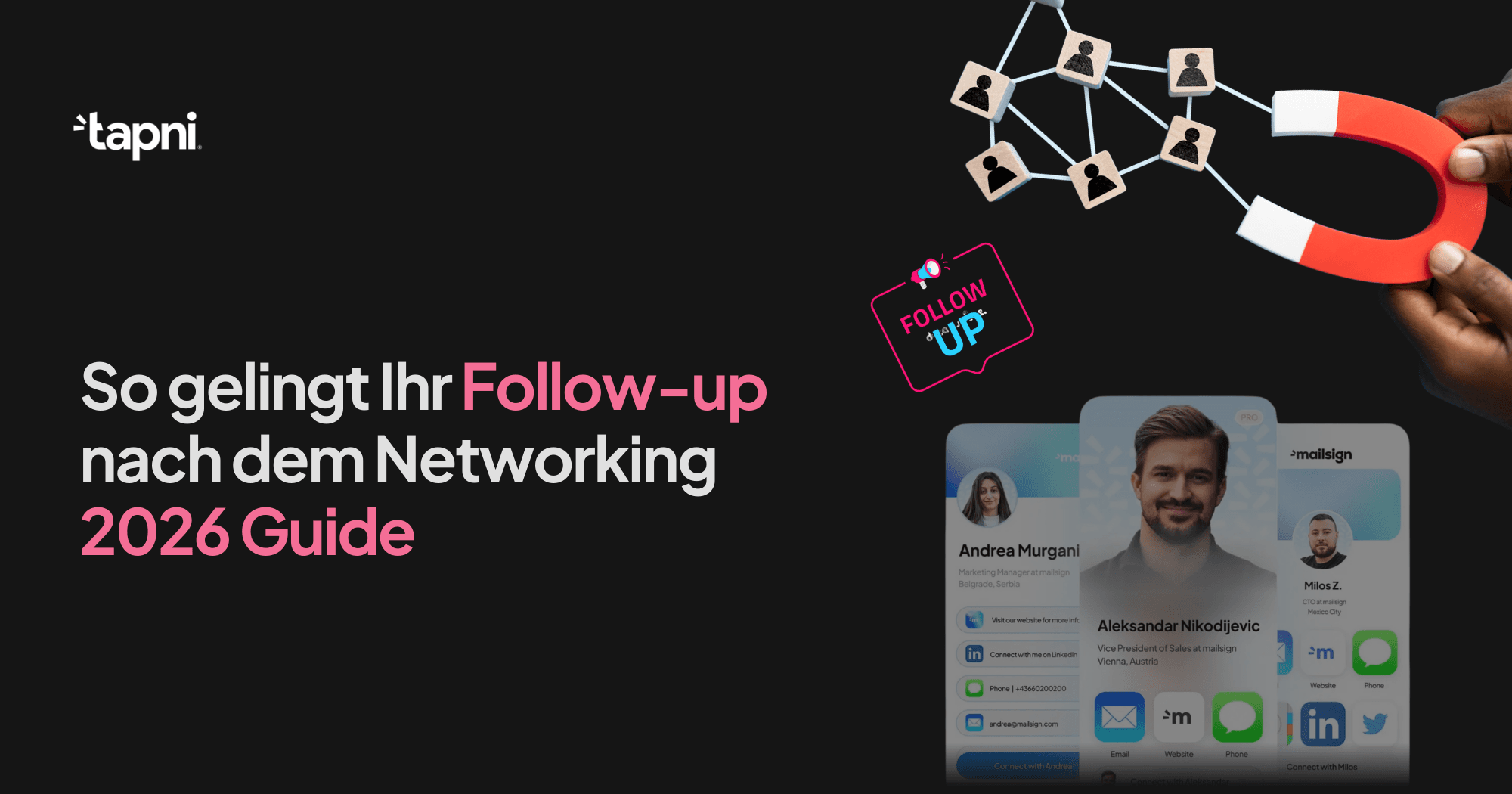 So gelingt Ihr Follow-up nach dem Networking â 2026 Guide