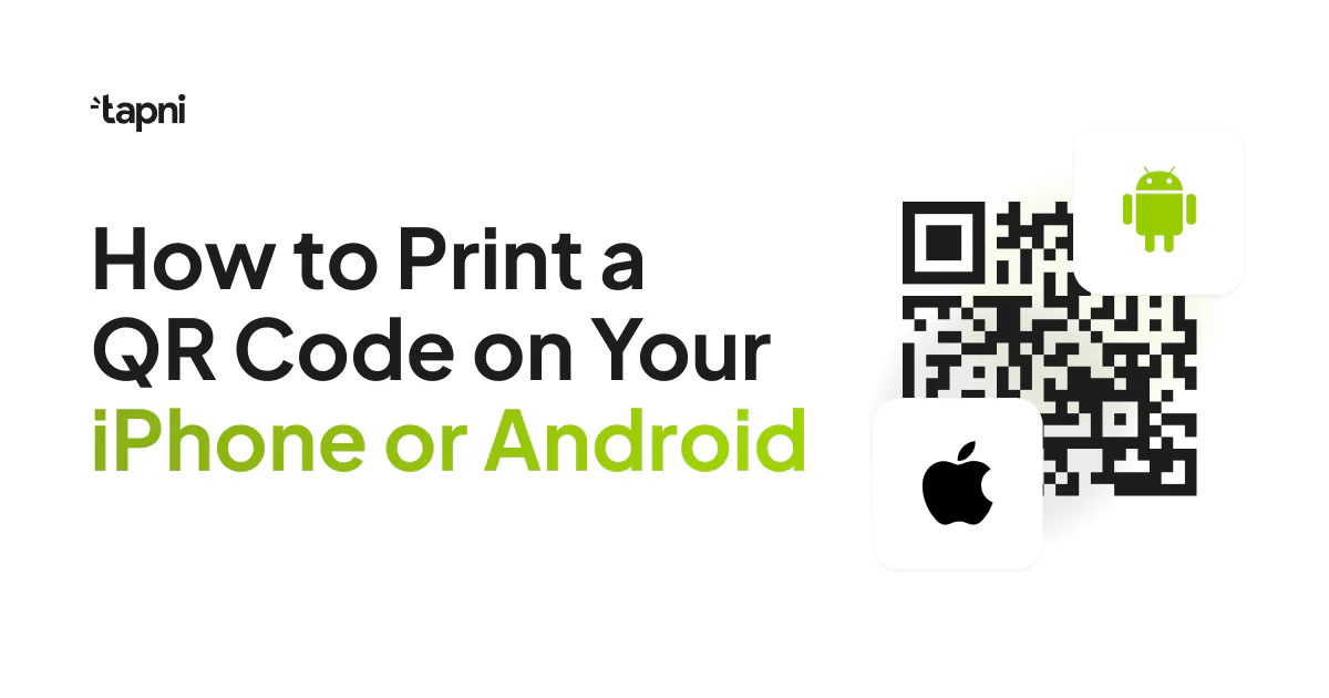 How to Print a QR Code on Your iPhone or Android?